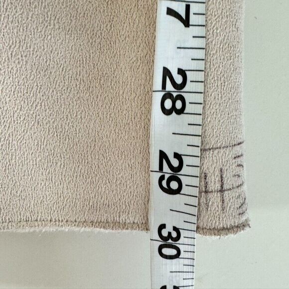 Vintage Y2K 90's Step in Style Women's M Faux Suede Sherpa Lined Pea Coat Jacket - Picture 11 of 11